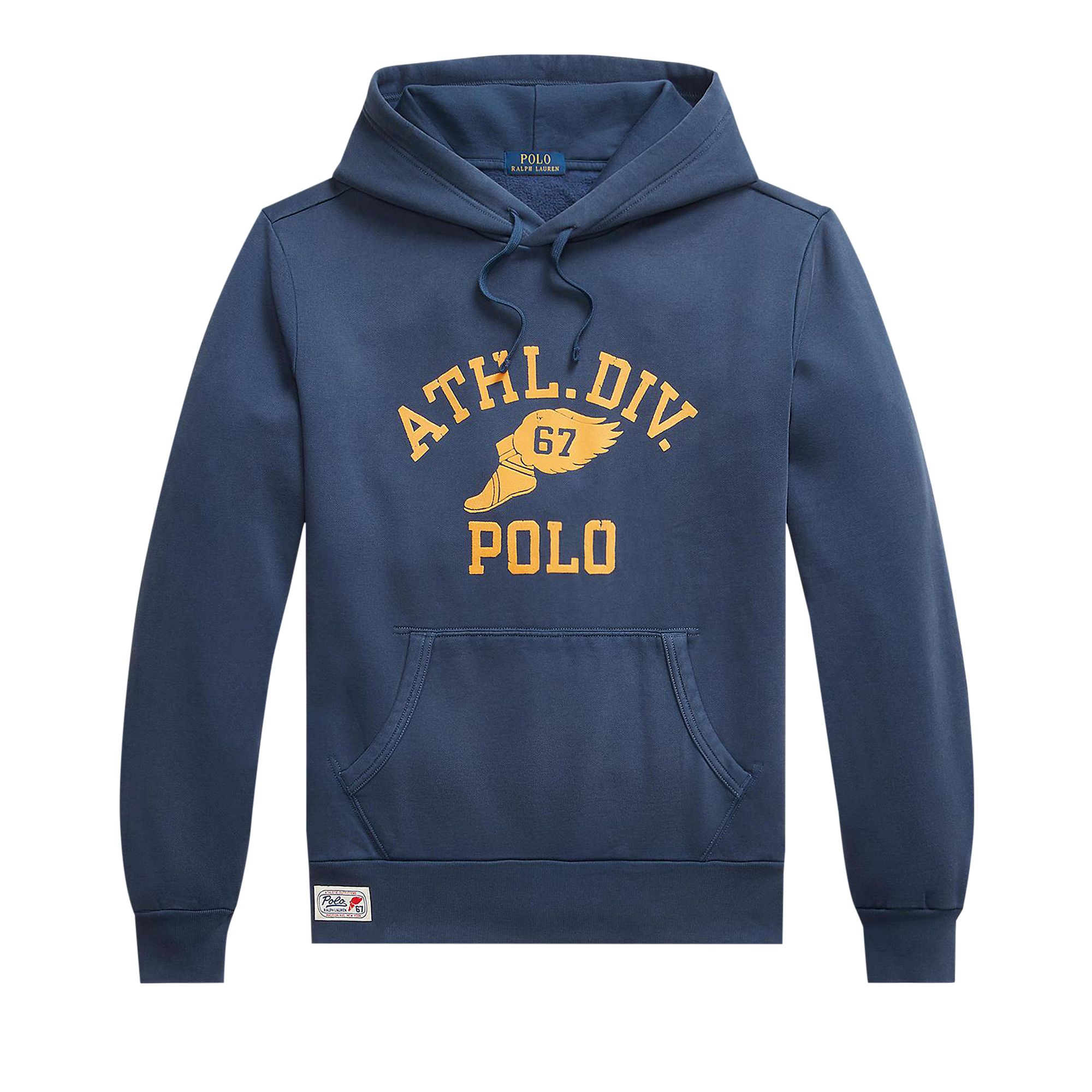 Pre-owned Polo Ralph Lauren Athletic Division Hoodie 'rustic Navy' | Blue | Men's Size L