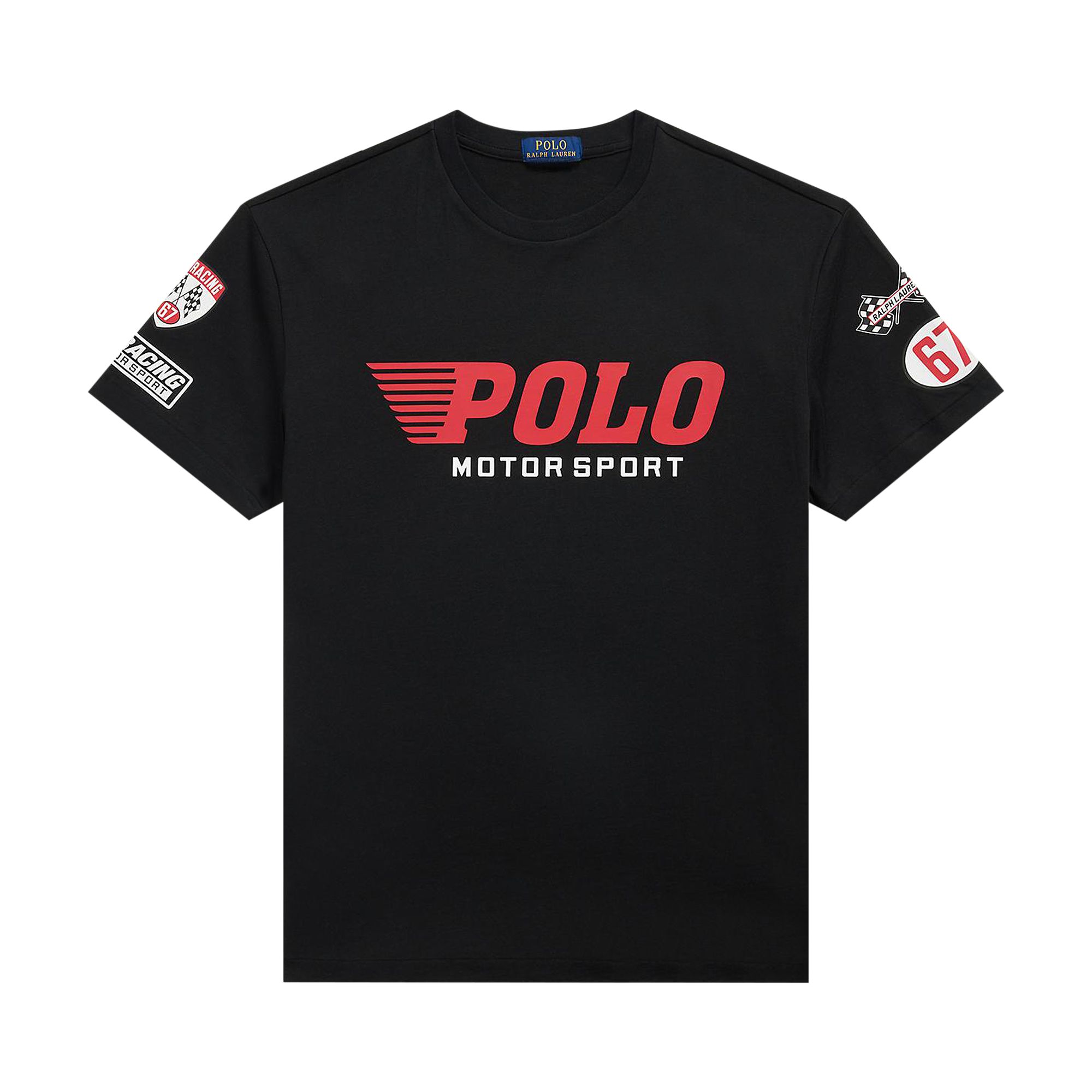 Pre-owned Polo Ralph Lauren Short-sleeve Jersey T-shirt 'black' | Men's Size M