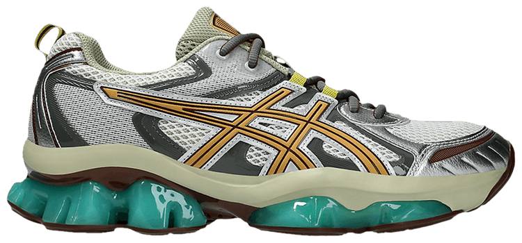 Asics Gel Quantum Kinetic White Khaki