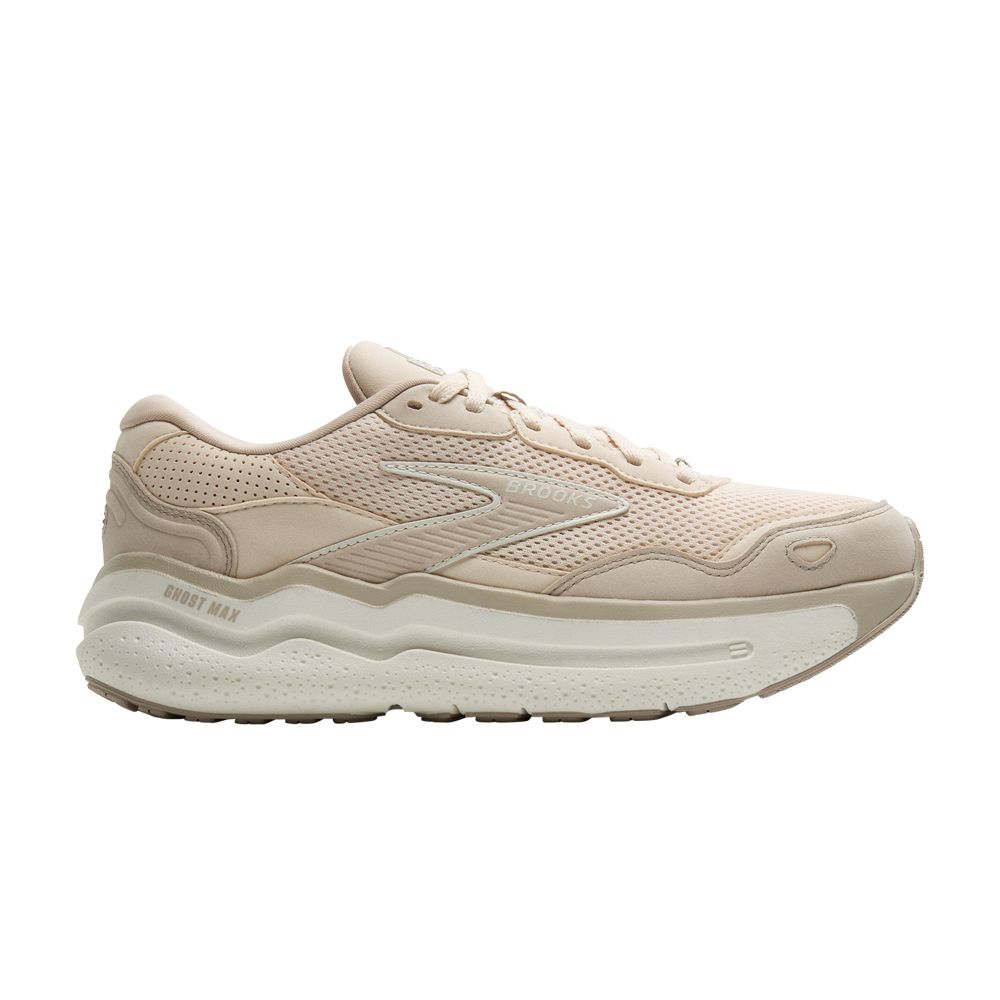 Pre-owned Brooks Wmns Ghost Max Se 'almond Peach' | Cream | Women's Size 9 In White