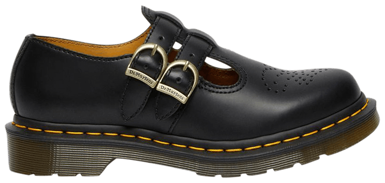 Vegan 8065 Felix Mary Jane Shoes in Black | Dr. Martens