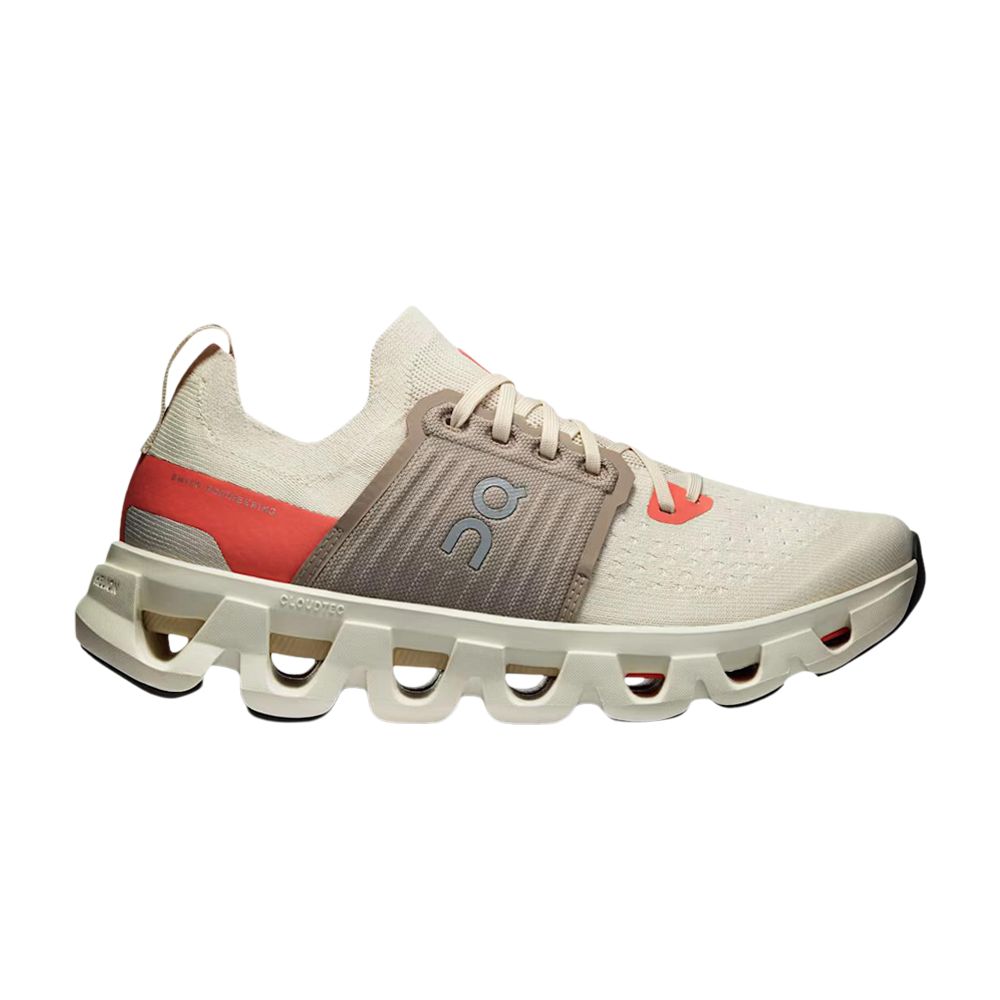 Pre-owned On Wmns Cloudswift 4 'cream Salm' | Women's Size 9.5 In White