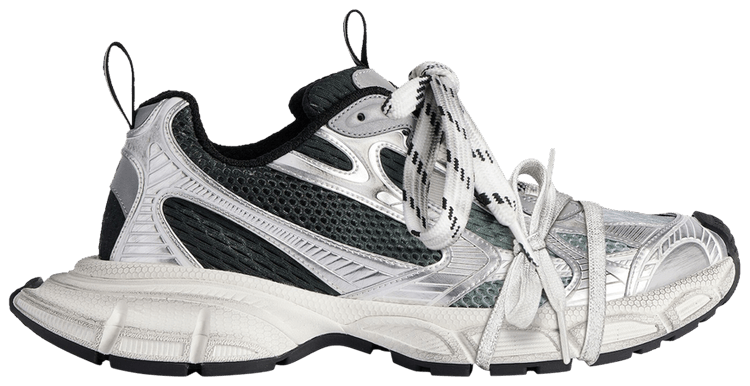 Balenciaga Wmns 3XL Sneaker Worn Out Gradient   Black Grey White