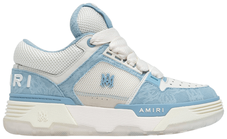 スニーカー AMIRI SNEAKER (AMFOSR1071) Buy Amiri Wmns MA-1 'Quad Monogram Print - Ocean Sky