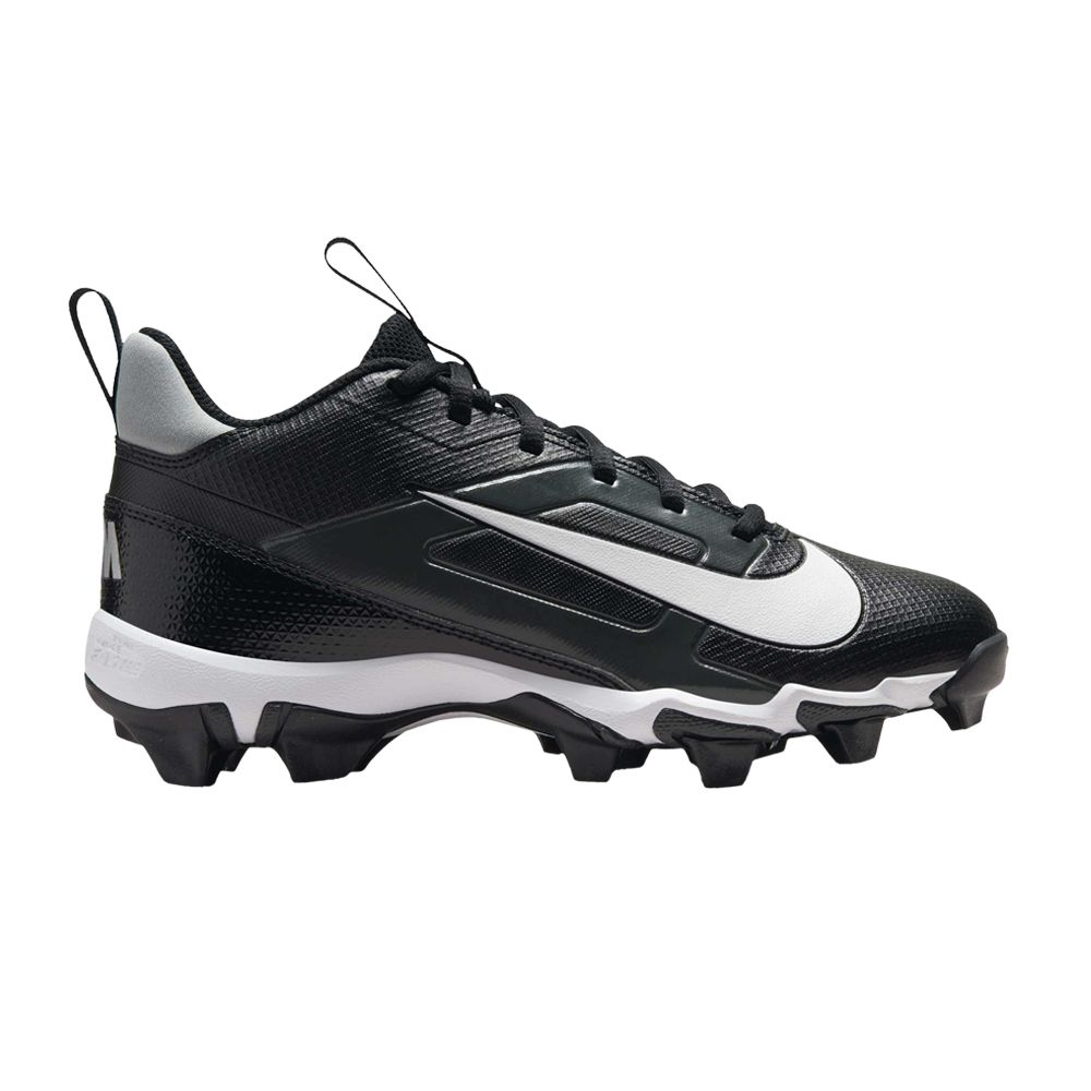 Pre-owned Nike Alpha Menace 4 Shark Wide Gs 'black White' | Kid's Size 10