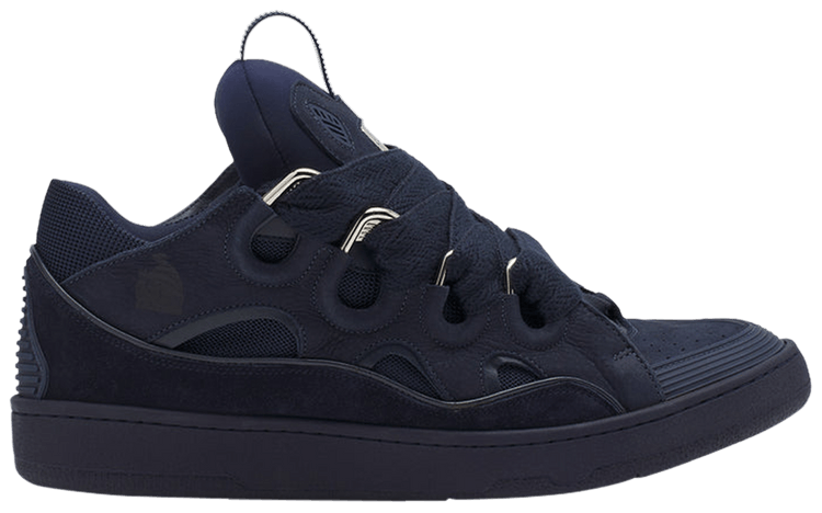 Lanvin Curb Sneakers Navy Blue