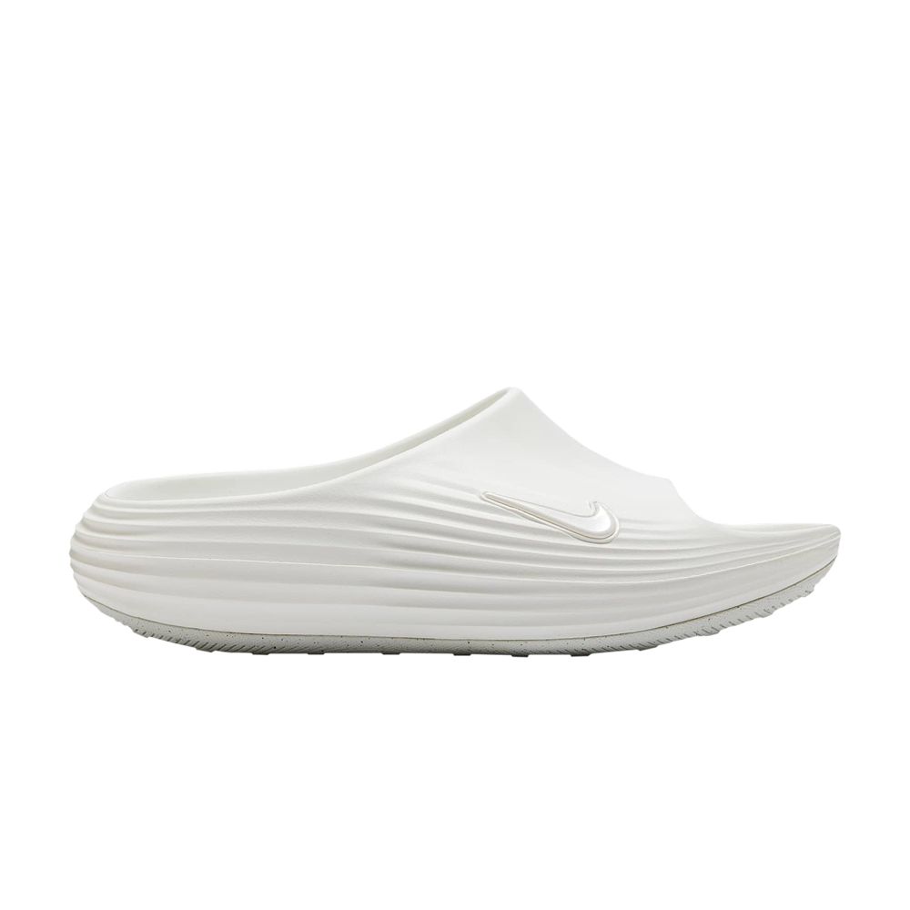 Pre-owned Nike Wmns Reactx Rejuven8 Slide 'sail' | White | Women's Size 12