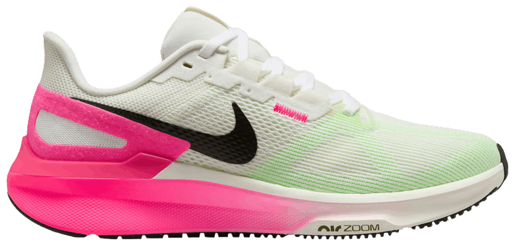 Nike Wmns Air Zoom Structure 25 Sail Hyper Pink