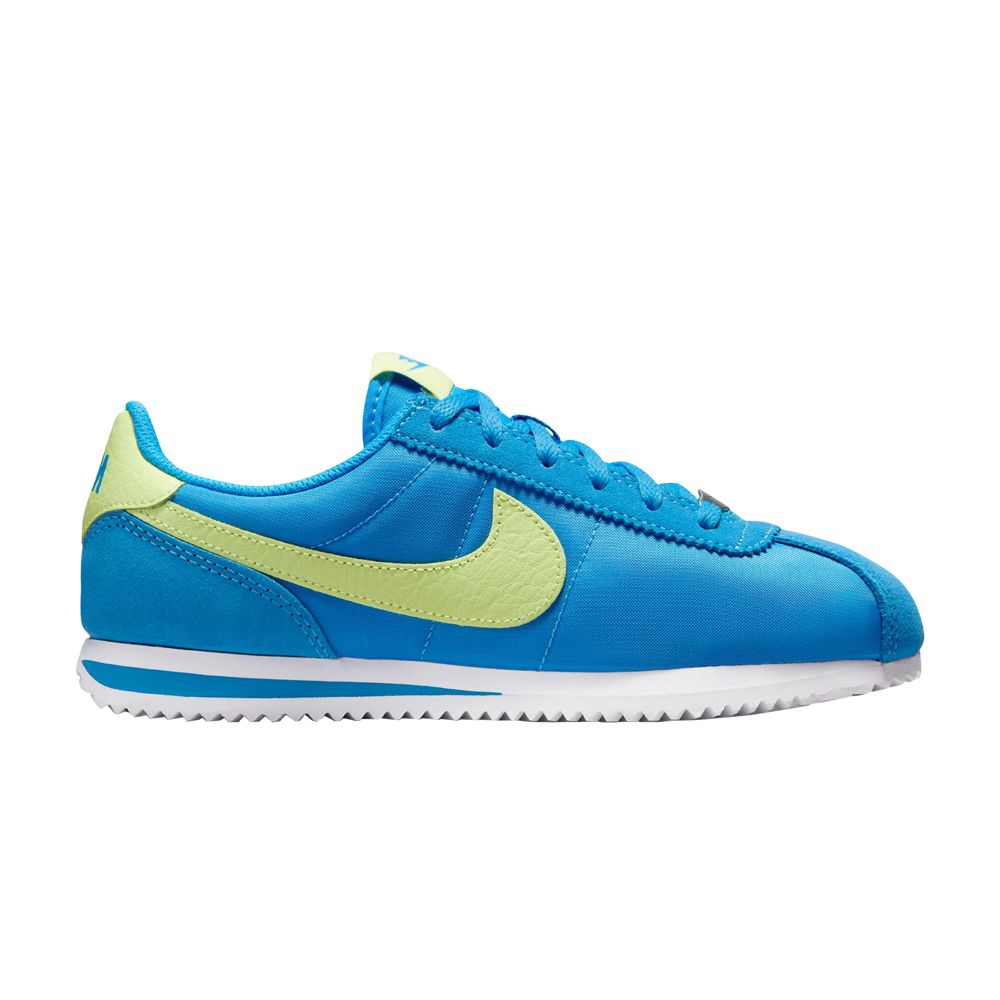 Pre-owned Nike Cortez Gs 'photo Blue Light Lemon Twist' | Kid's Size 3.5
