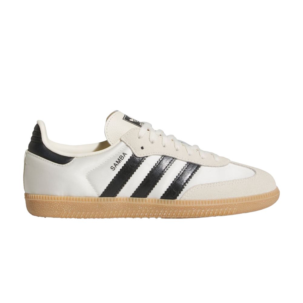 adidas Samba OG J 'Cream Black Satin' | Kid's Size 3.5 - JQ3644