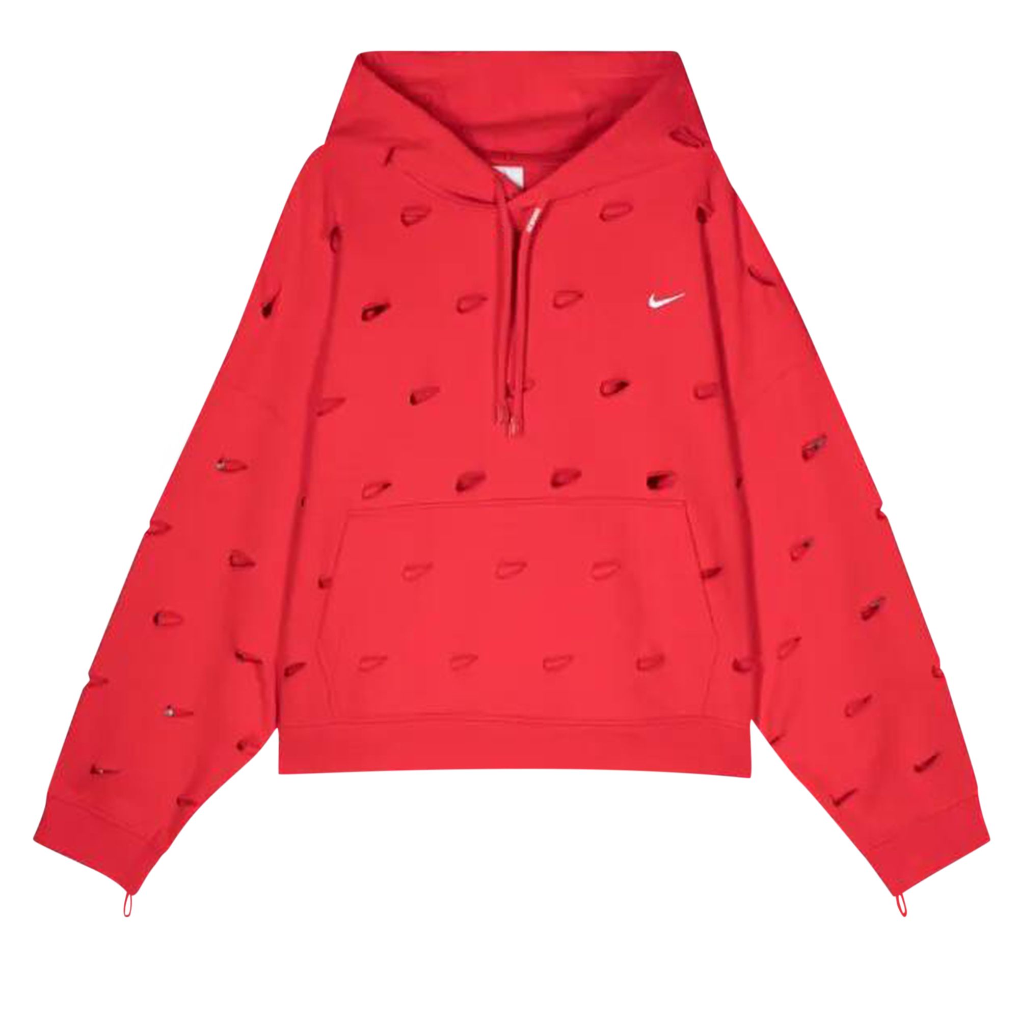 Pre-owned Nike X Jacquemus Swoosh Hoodie (asia Sizing) 'red' | Men's Size L