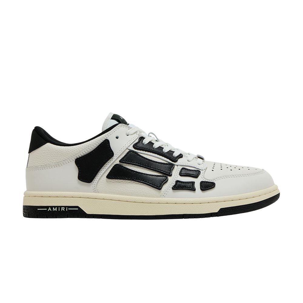 Pre-owned Amiri Skel Top Low 'white Black' 2024 | Men's Size 41