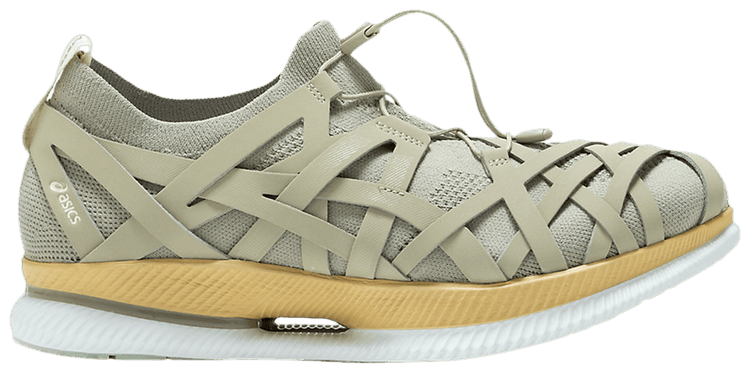 Kuma Kengo x ASICS MetaRide AMU Sand Beige Natural