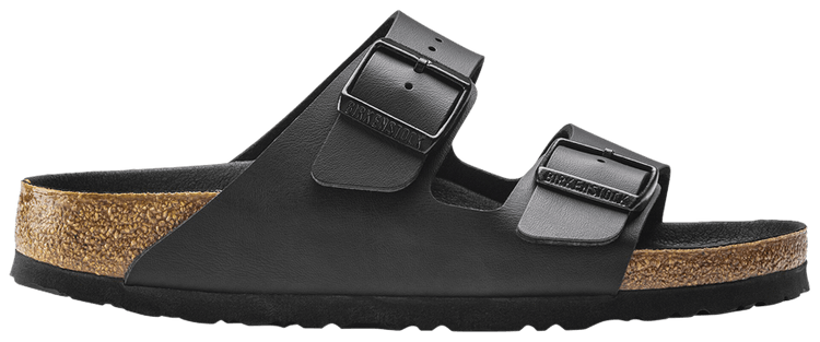 Birkenstock Arizona Birko Flor Narrow Black