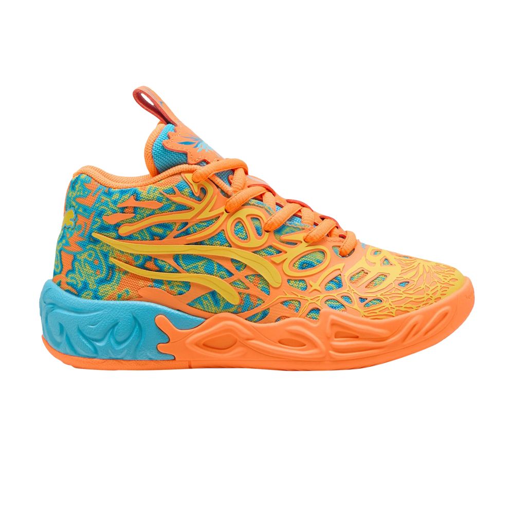 Puma MB.04 Jr 'Graffiti' | Orange | Kid's Size 3 - 311677-01