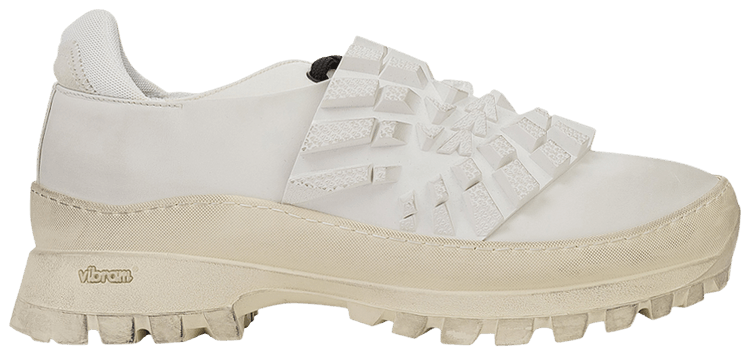 424 Ridged Texture Sneaker White