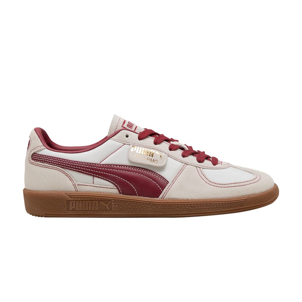 Pre-owned Puma Palermo Og 'warm White Intense Red' | Grey | Men's Size 7 In Gray