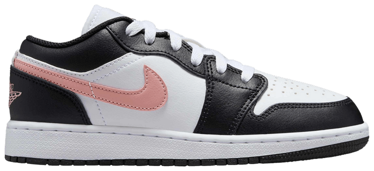 Buy Air Jordan 1 Low GS 'Black Rust Pink' - 553560 165 | GOAT