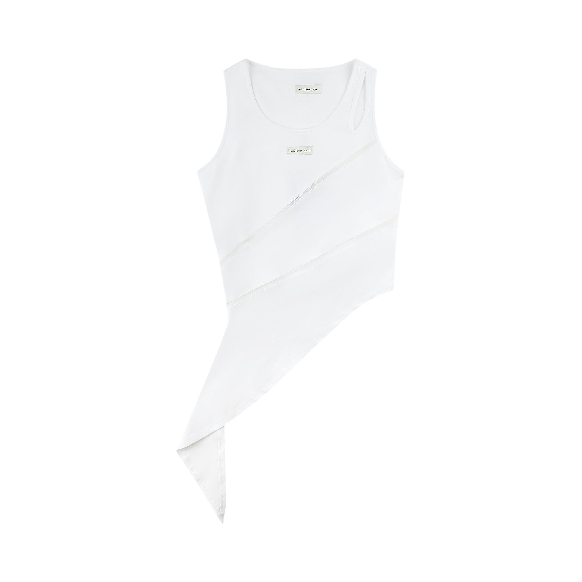 Pre-owned Feng Chen Wang Patchwork Vest 'white' | Men's Size M