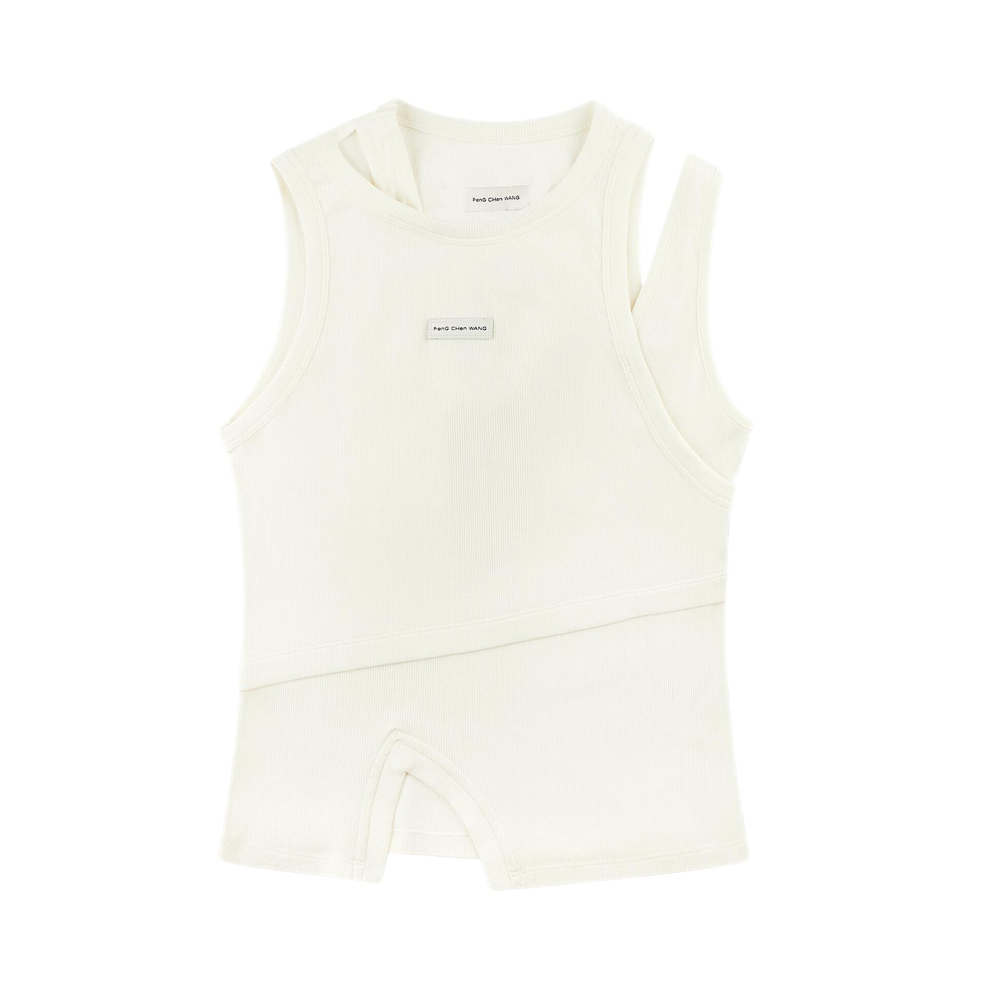 Pre-owned Feng Chen Wang 2-in-1 Vest 'white' | Men's Size S