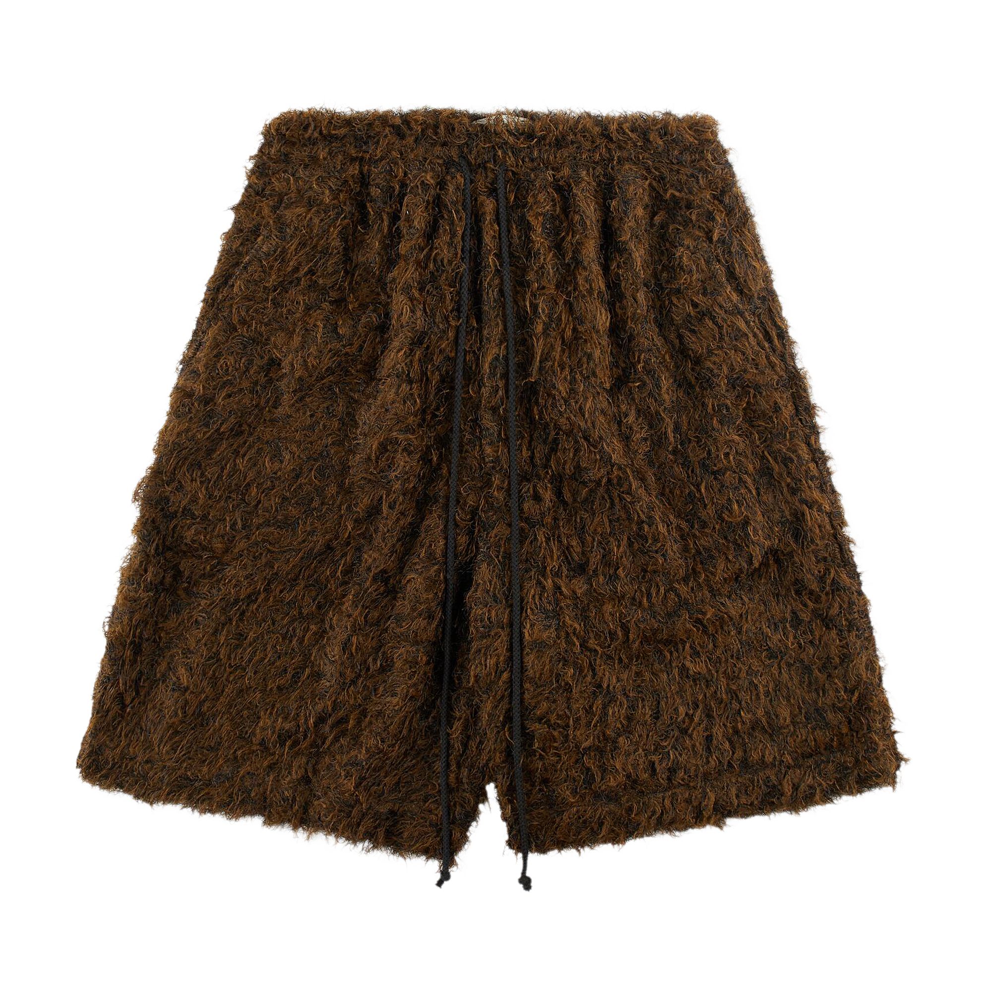 Pre-owned Song For The Mute Elasticated Shorts 'black/brown' | Men's Size 52