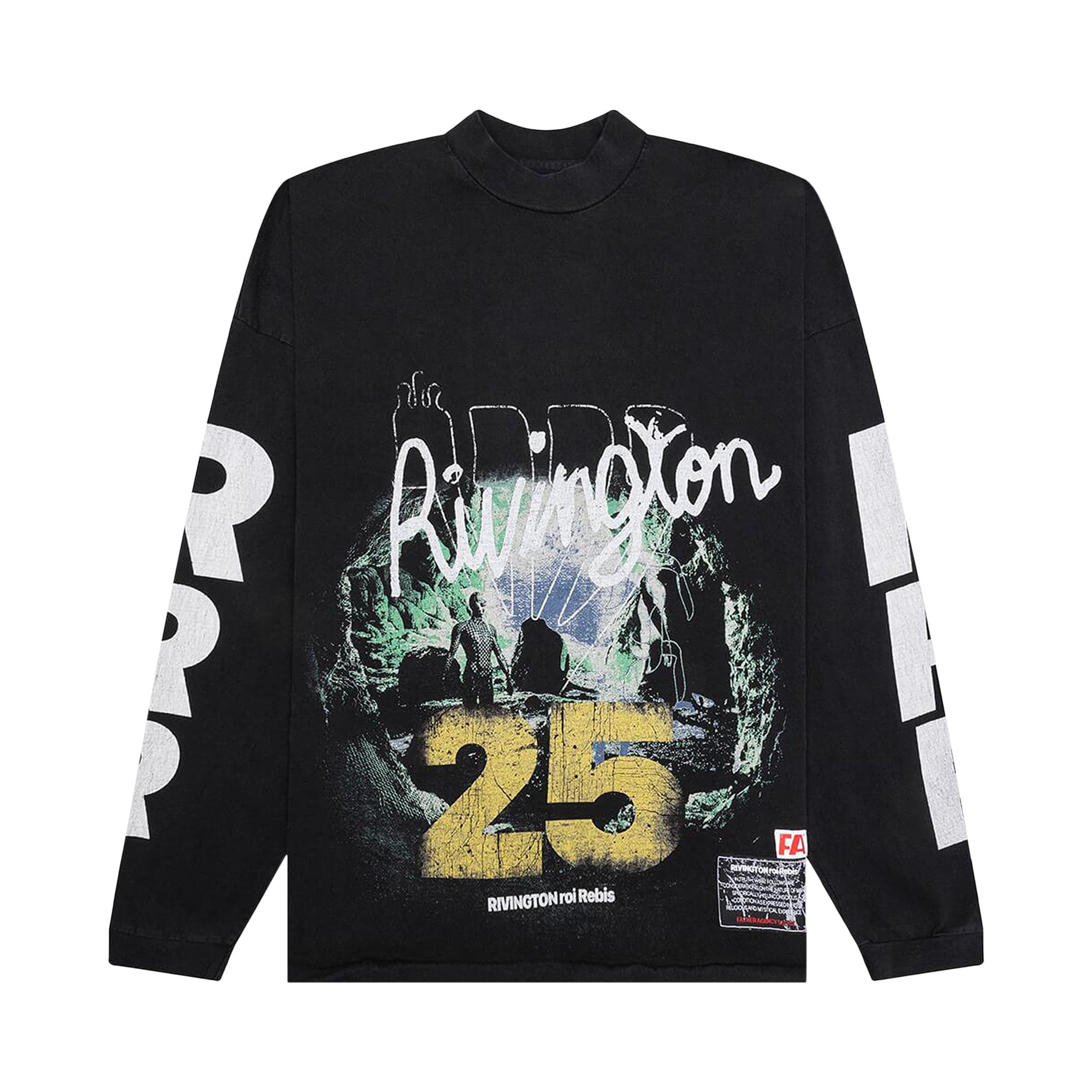 Pre-owned Rivington Roi Rebis Inner Chamber Long-sleeve Tee 'jet Black' | Men's Size M