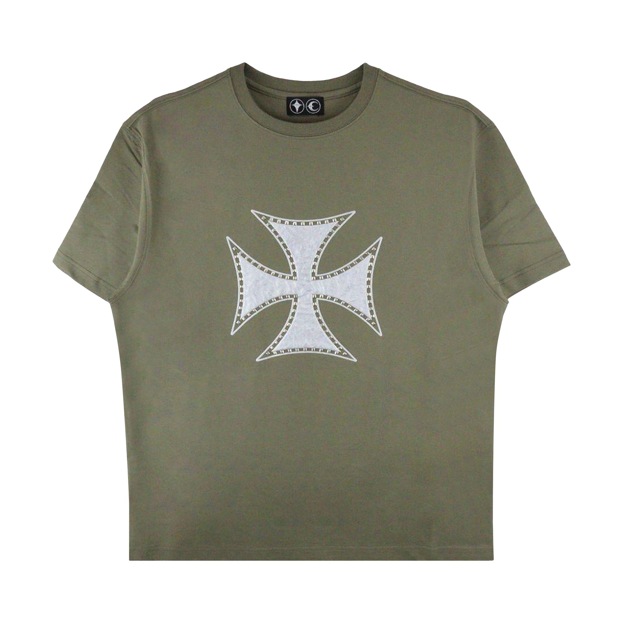 Pre-owned Thug Club Chopper Icon T-shirt 'khaki' | Green | Men's Size 4