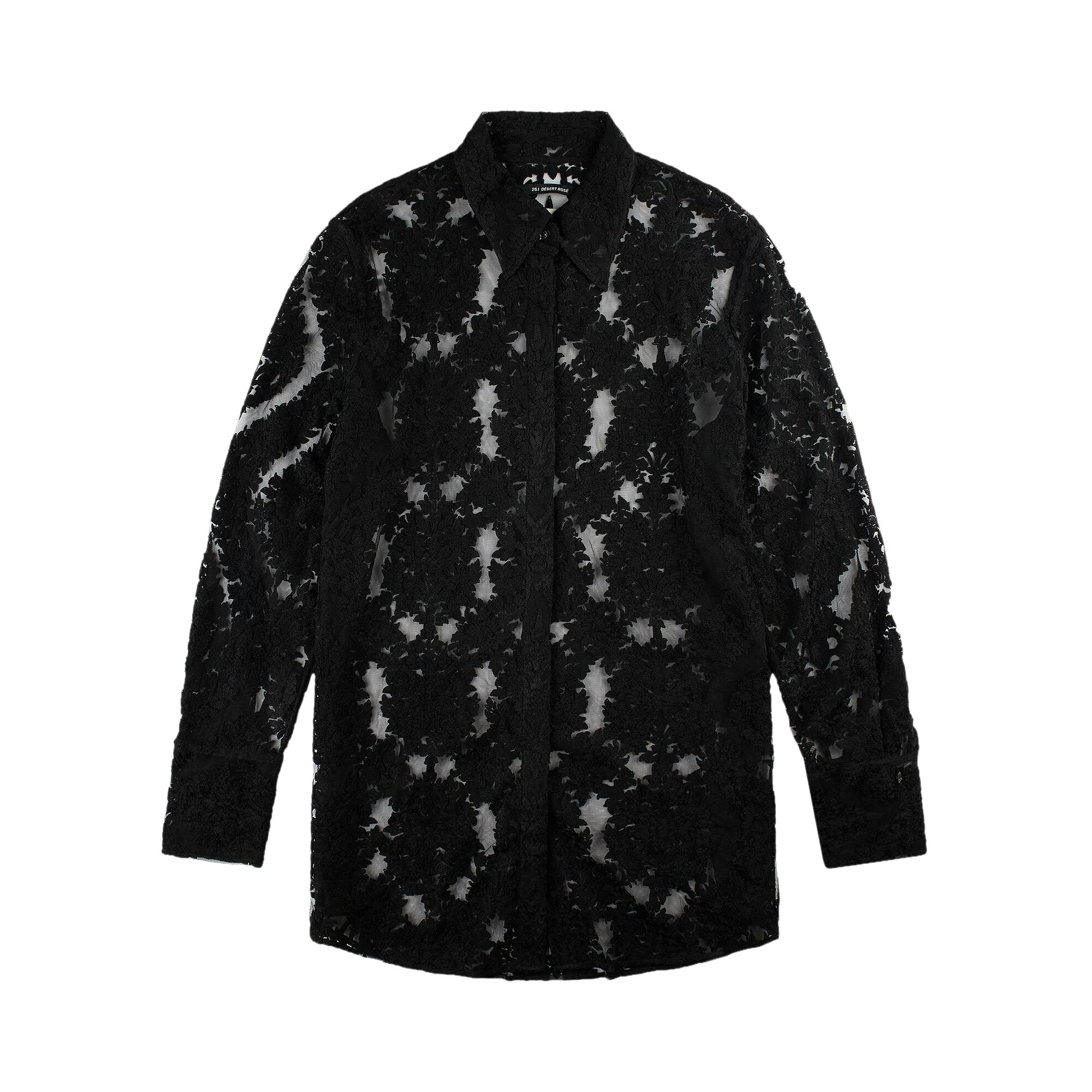 Pre-owned Song For The Mute Long Long-sleeve Shirt 'black' | Men's Size 38