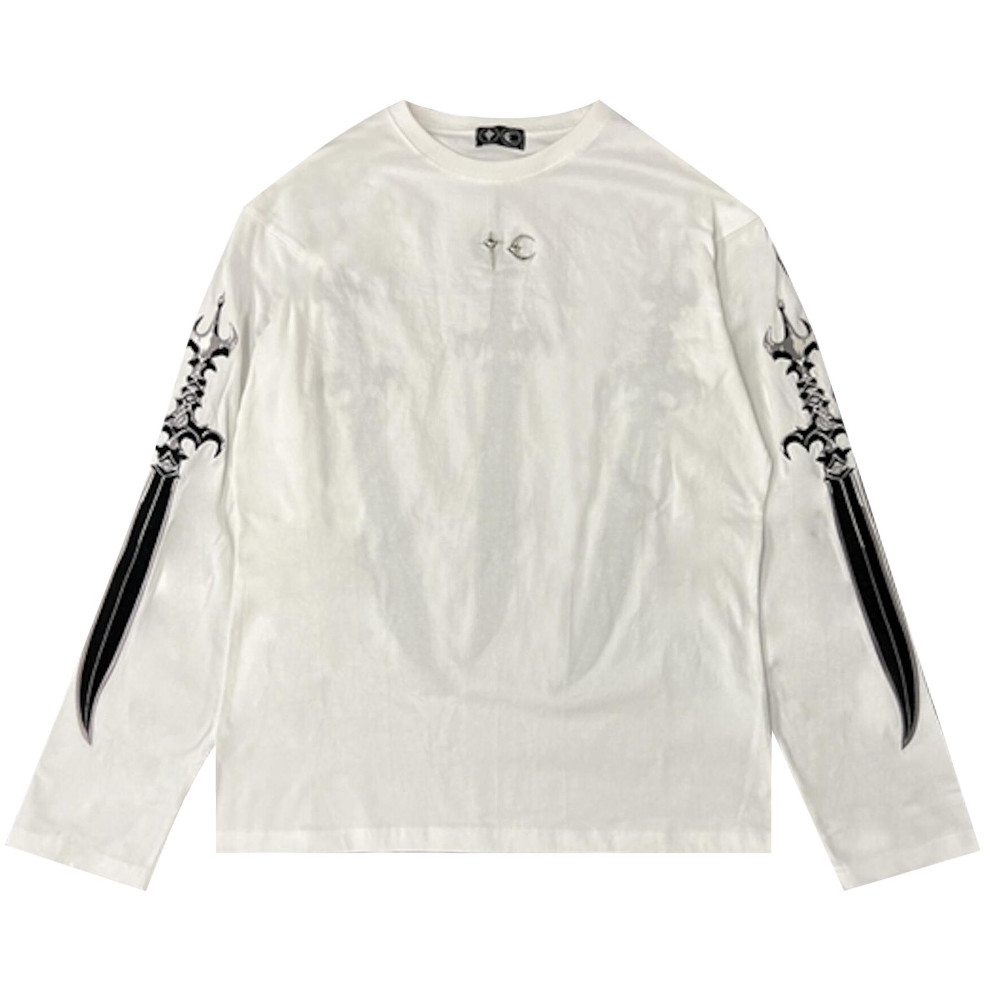 Pre-owned Thug Club Arab Sword Long-sleeve 'white' | Men's Size 4
