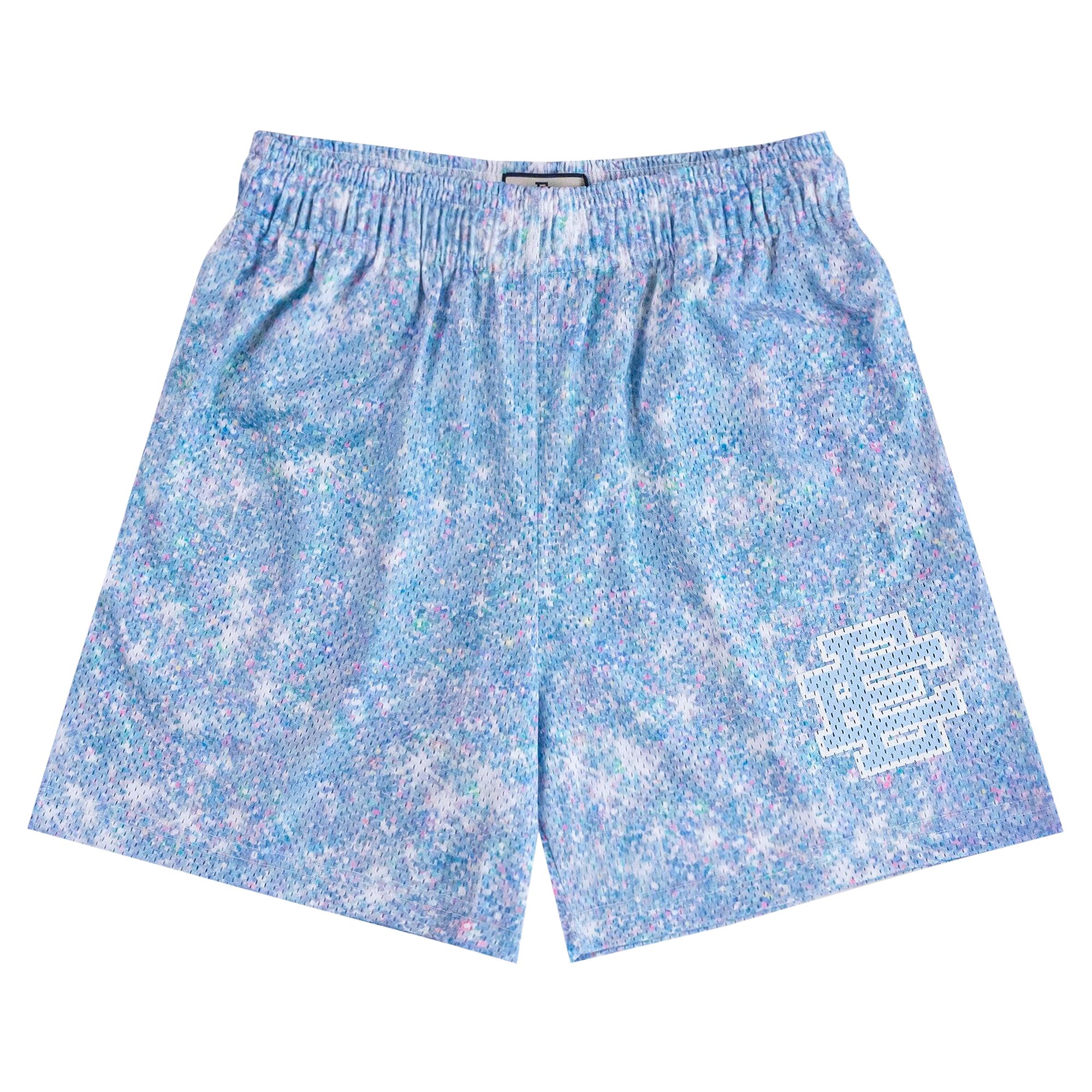 Pre-owned Eric Emanuel Ee Basic Short 'blue' | Men's Size Xl