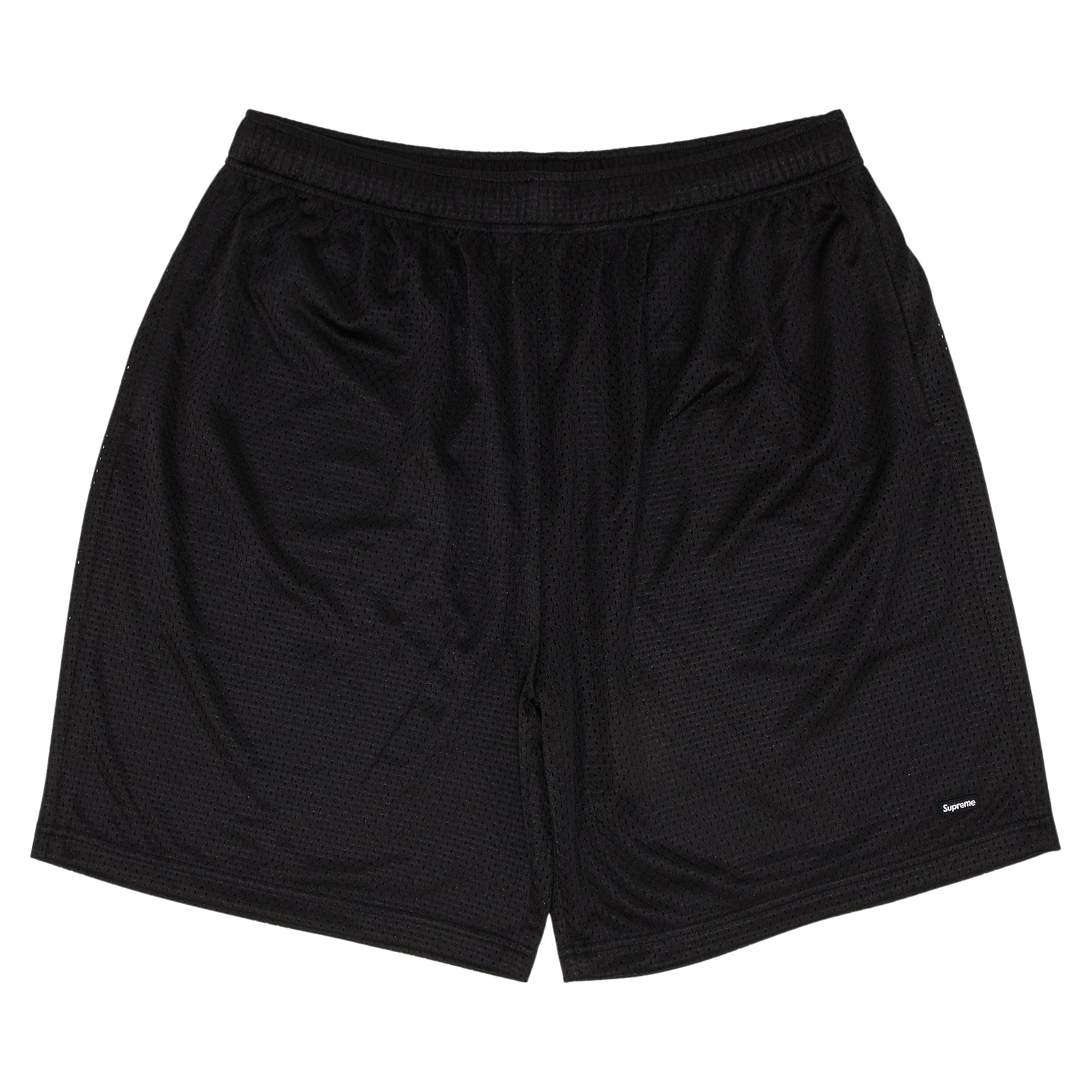Pre-owned Supreme Small Box Baggy Mesh Short 'black' | Men's Size L