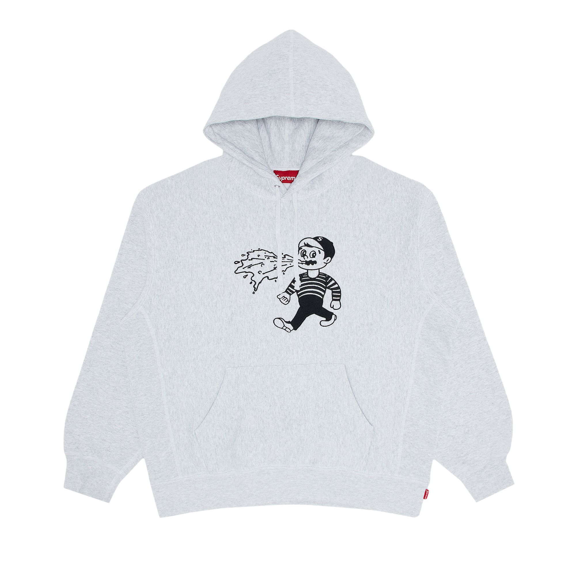 Pre-owned Supreme X Homerun Hooded Sweatshirt 'ash Grey' | Men's Size S