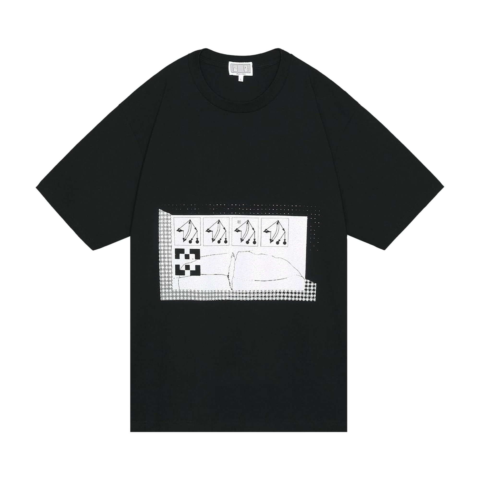Pre-owned Cav Empt Vh The Saturn Circus T-shirt 'black' | Men's Size S