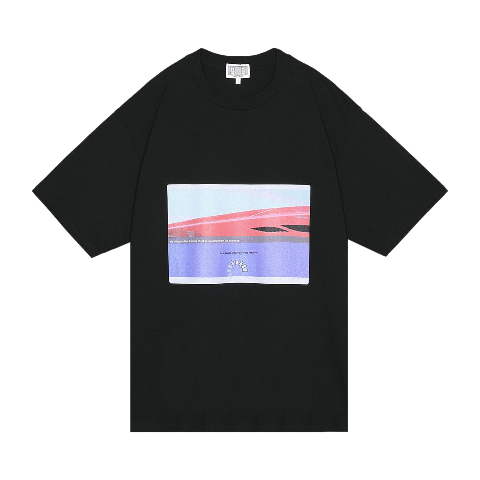 Pre-owned Cav Empt As P_lock2 T-shirt 'black' | Men's Size S