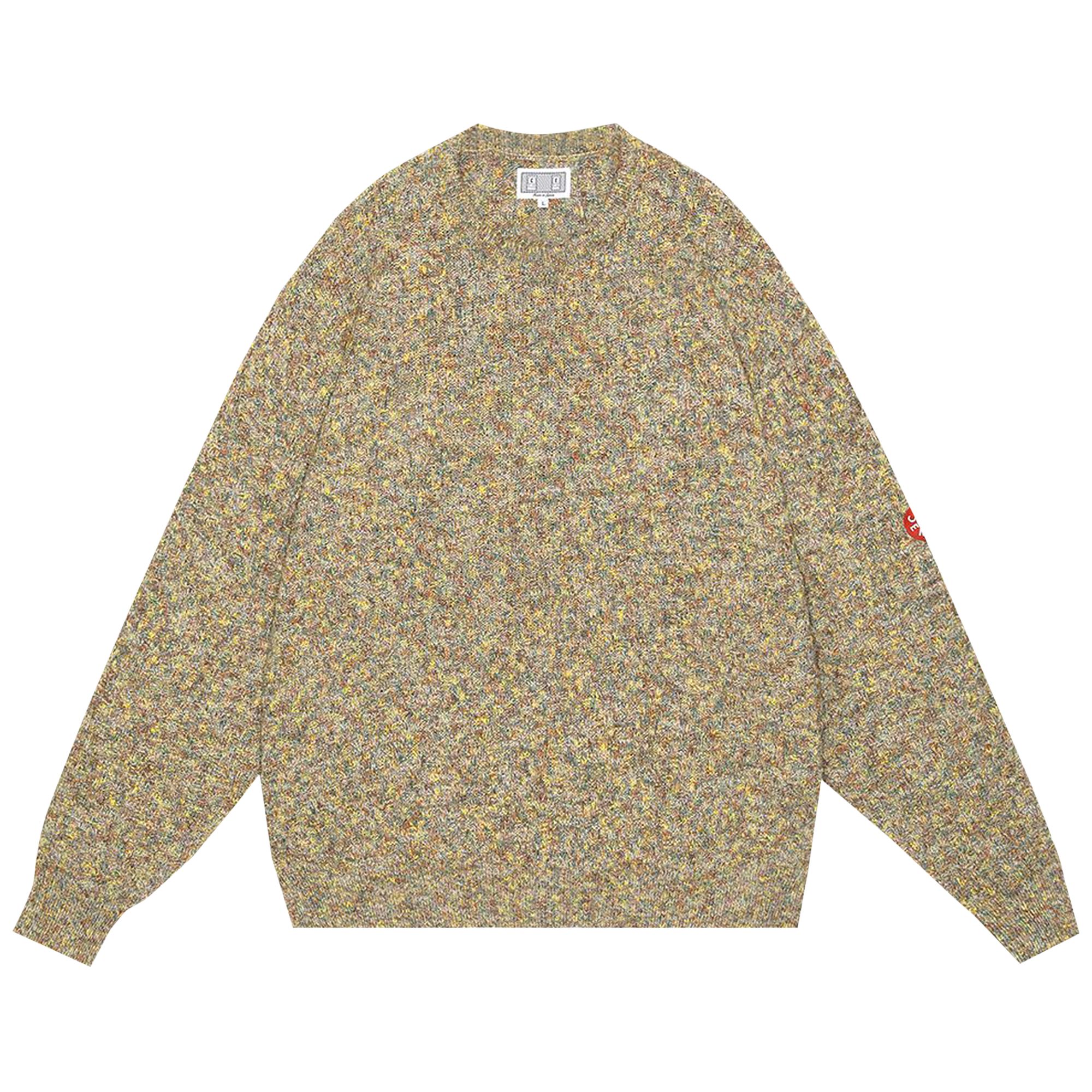 Pre-owned Cav Empt Mix Colours Loose Knit Sweater 'beige' | Multi-color | Men's Size M