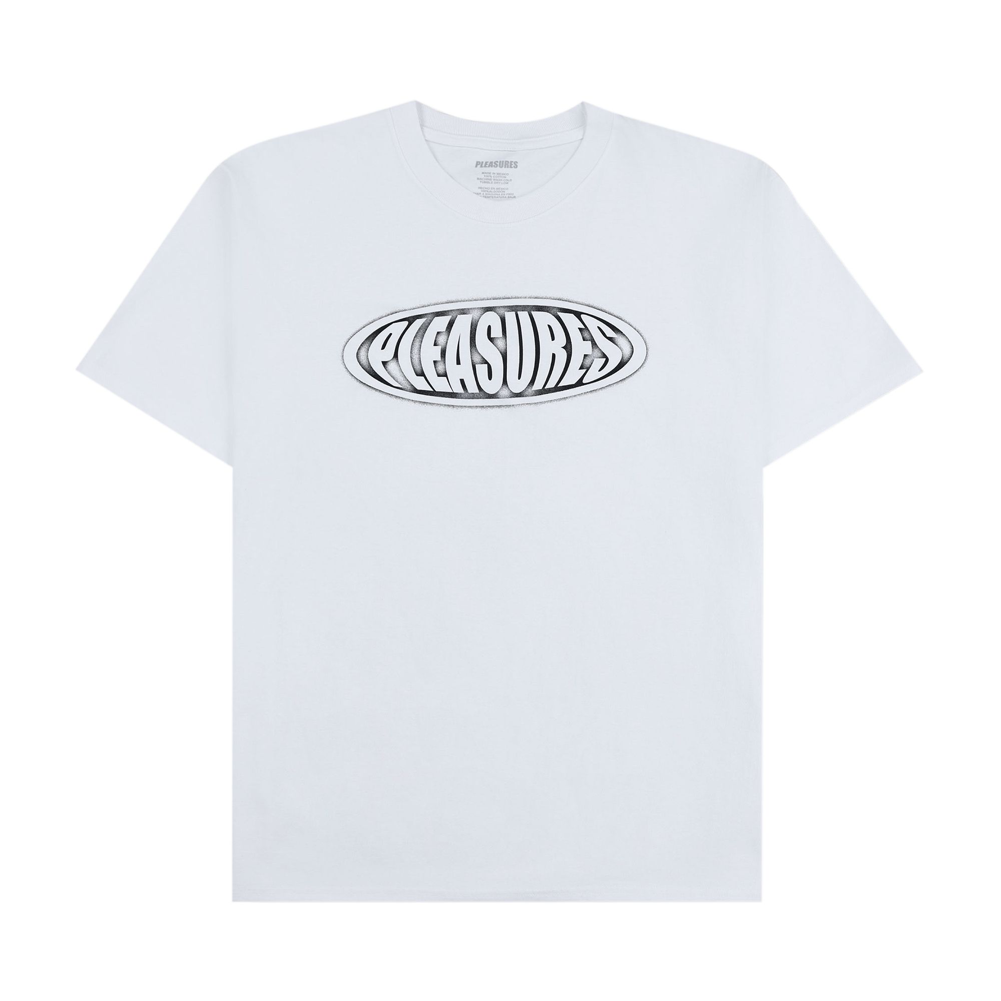 Pre-owned Pleasures Sandblast T-shirt 'white' | Men's Size L