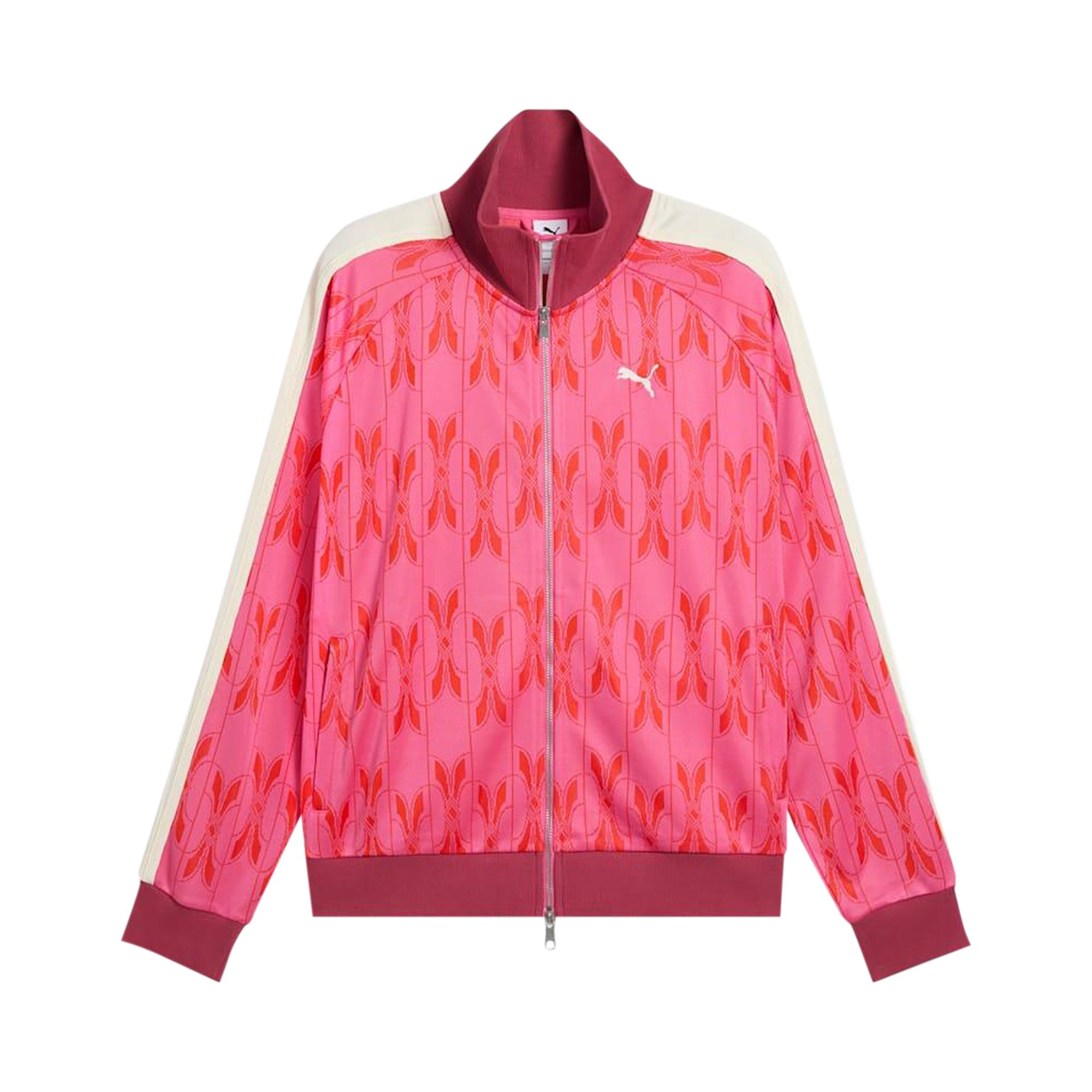 Pre-owned Puma The Neverworn V T7 Track Jacket 'blossom' | Pink | Men's Size S