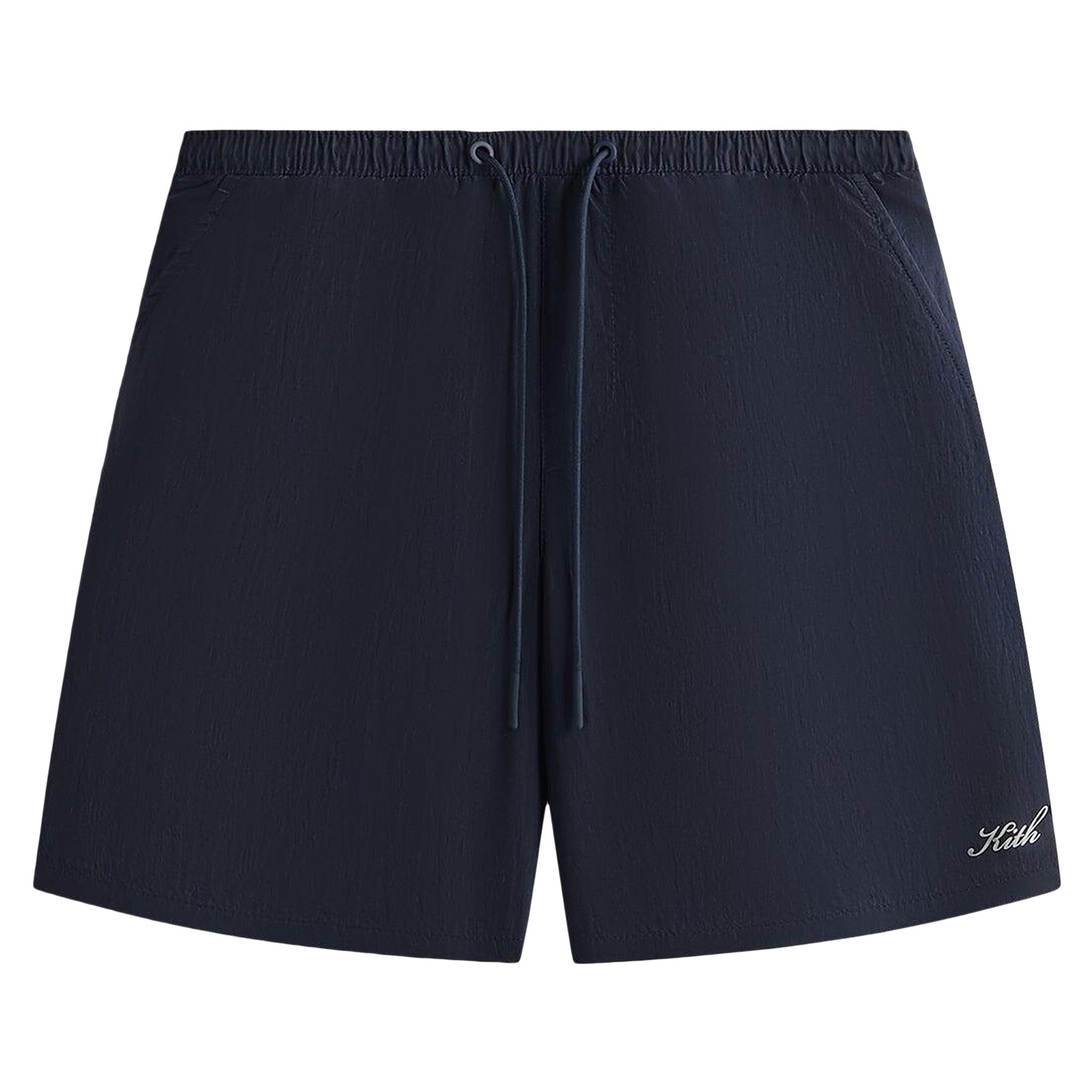 Pre-owned Kith Twill Collins Swim Short 'nocturnal' | Blue | Men's Size L