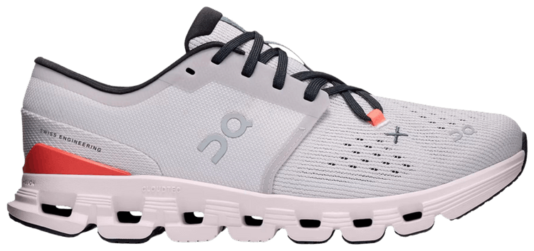 ON Wmns Cloud X 4 Silver Flame