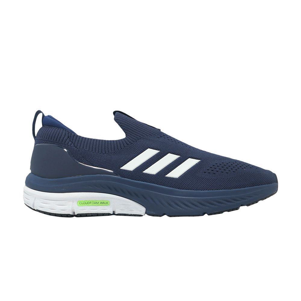 adidas Cloudfoam Walk Lounger 'Dark Blue White' | Men's Size 10 - ID4055