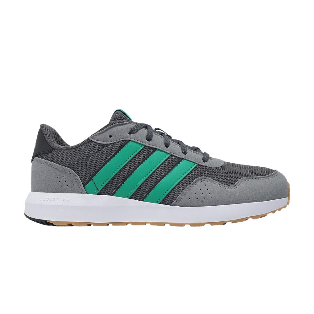Pre-owned Adidas Originals Adidas Run 60s J 'grey Court Green' | Kid's Size 5.5