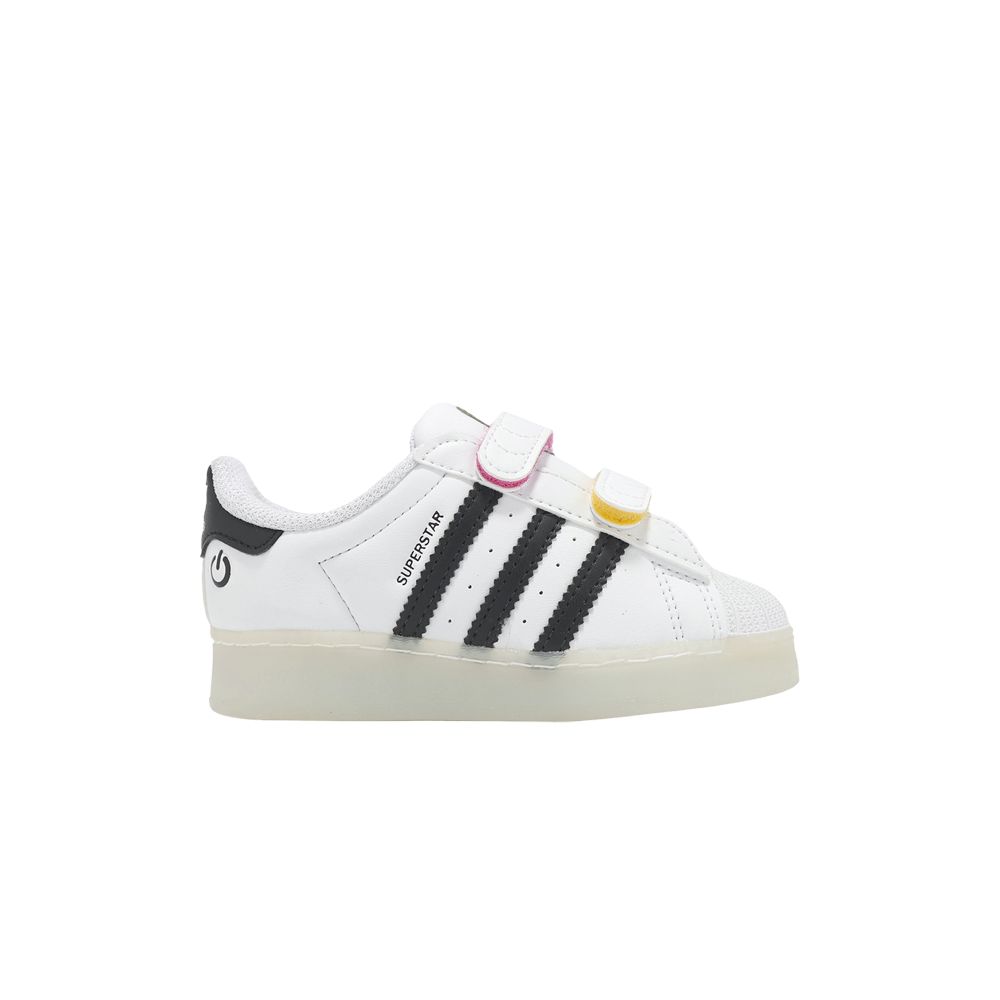 adidas Superstar CF I 'LED Lights Pack - White Black' | Infant Size 3 - JI0508