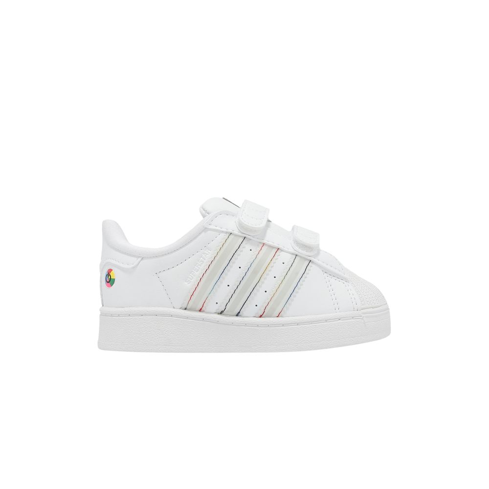 adidas Superstar CF I 'LED Lights Pack - White' | Infant Size 9 - JI0511