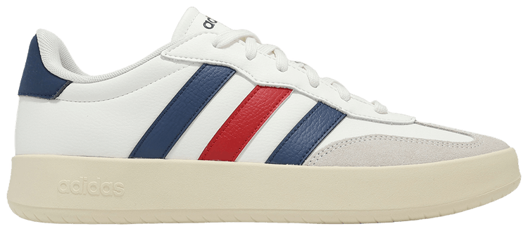 Adidas Barreda Off White Dark Blue Better Scarlet