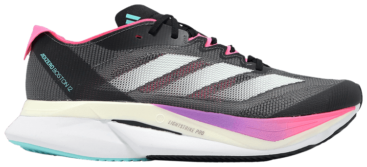 Adidas Wmns Adizero Boston 12 Grey Lucid Pink