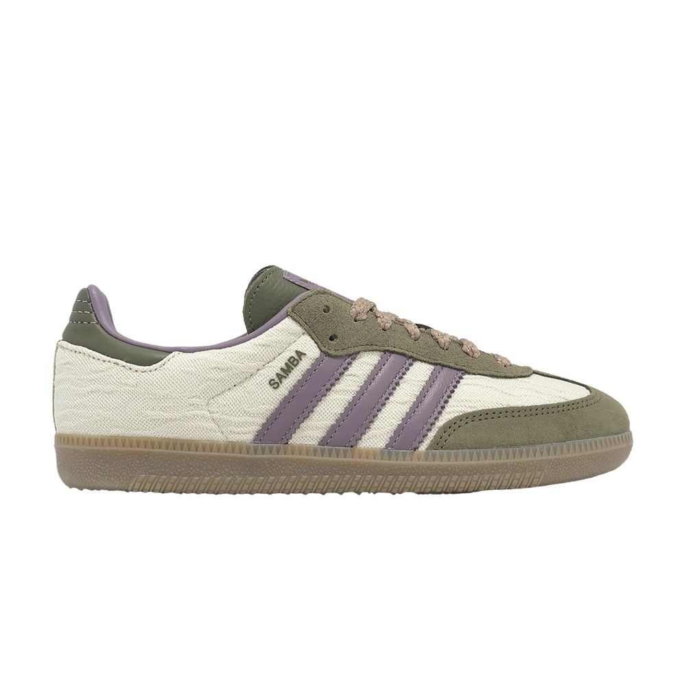 adidas Samba OG 'Legacy Purple Olive Strata' | Green | Men's Size 3.5 - JP5675