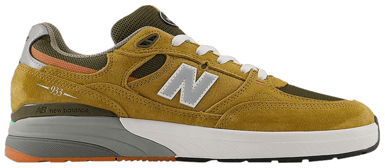 Andrew Reynolds x New Balance Numeric 933 2E Wide Camel Dark Brown