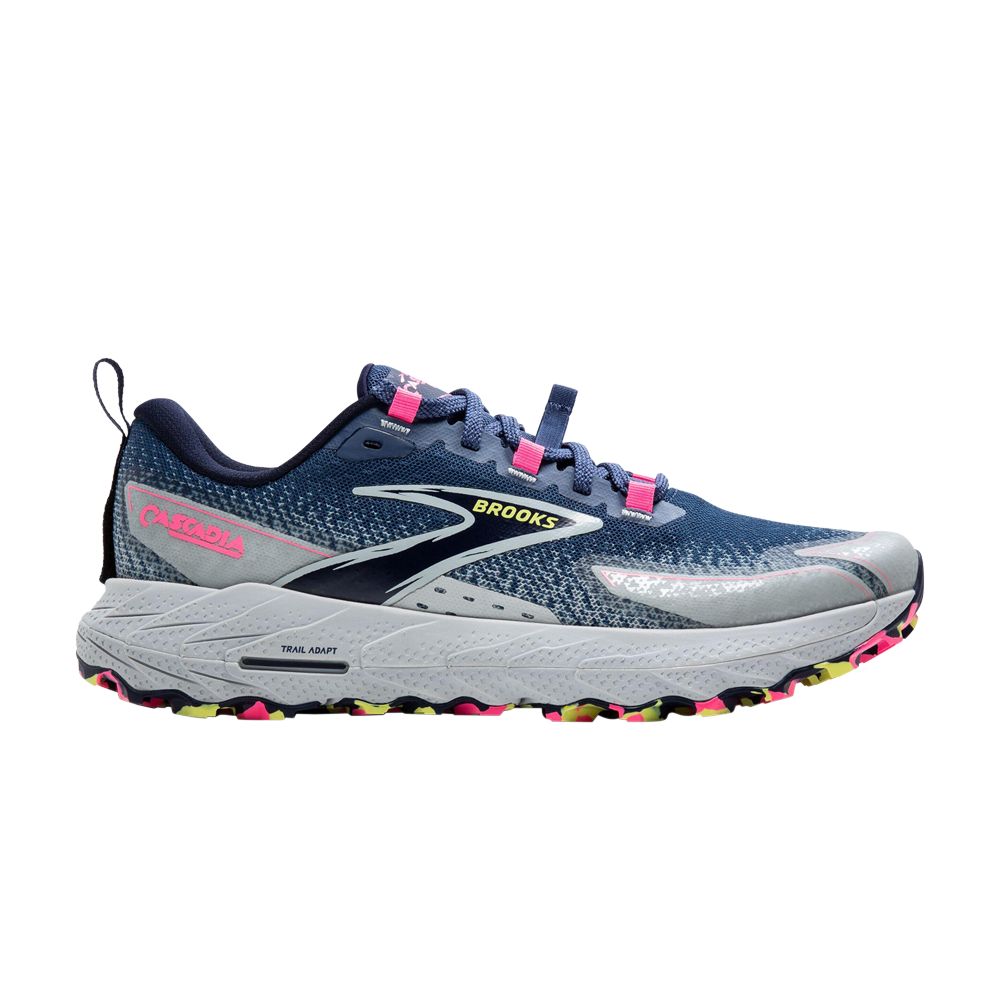 Pre-owned Brooks Wmns Cascadia 18 'oceana' | Blue | Women's Size 9.5