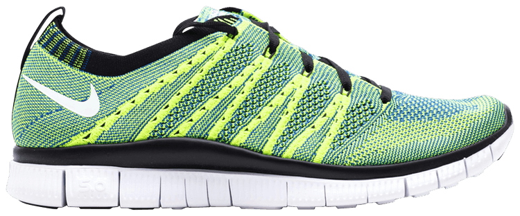 Buy Free Flyknit HTM SP 'Volt Varsity Royal' - 616171 740