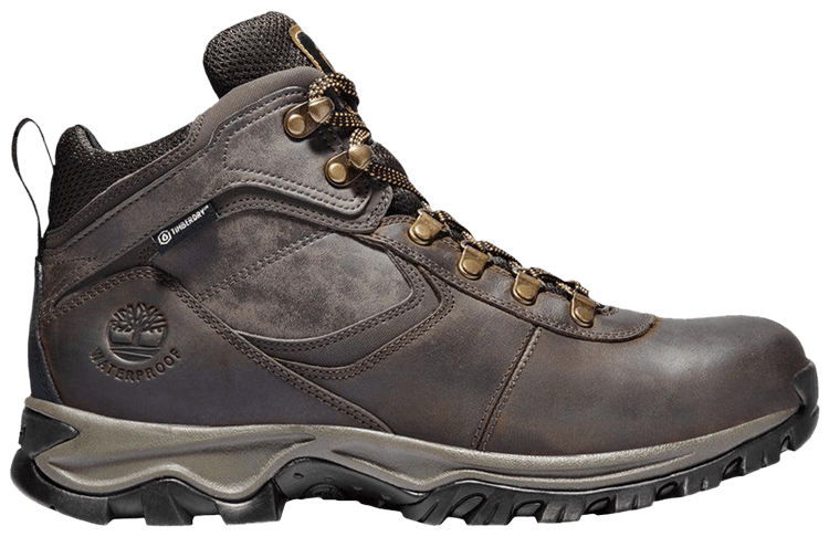 Timberland Mt Maddsen Waterproof Mid Hiking Boot Dark Brown